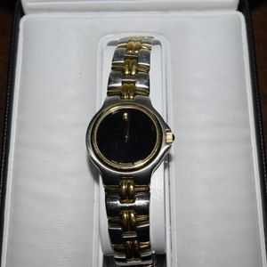 Ladies Movado Sterling Two-Tone Watch